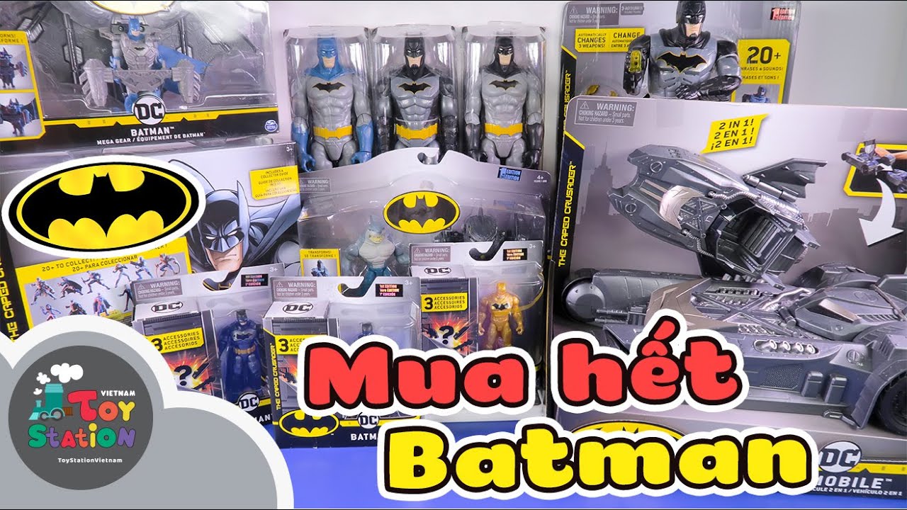 Cơn sốt review hết Batman ở cửa hàng Mykingdom ToyStation 488