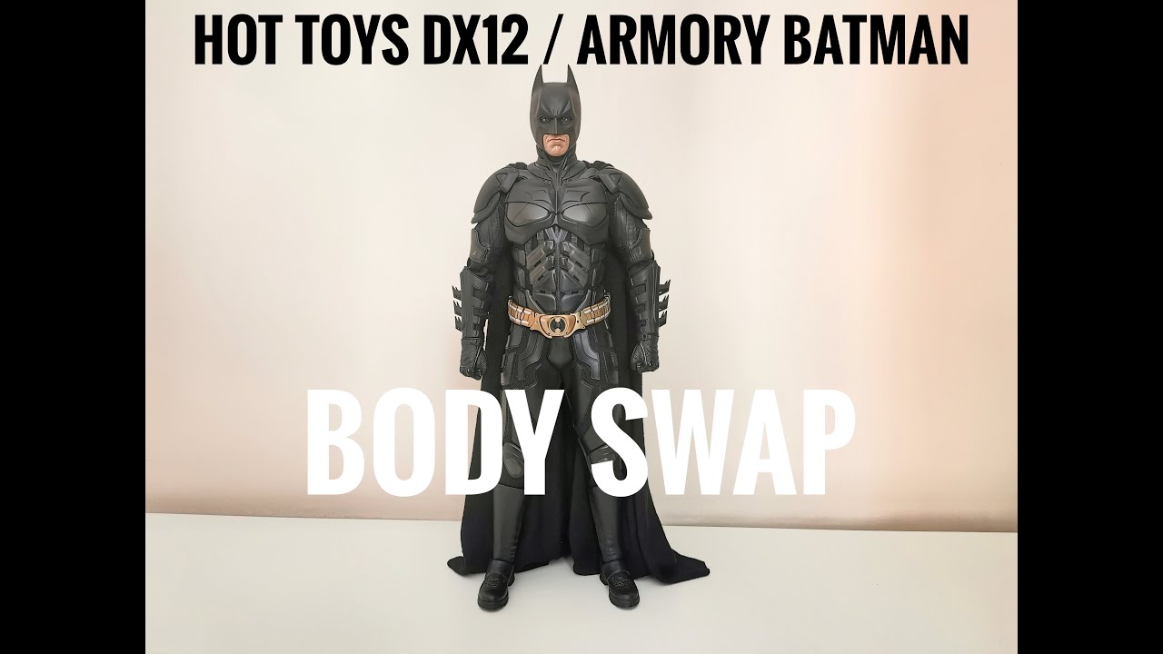Hot Toys DX12 / Armory Batman body swap tutorial