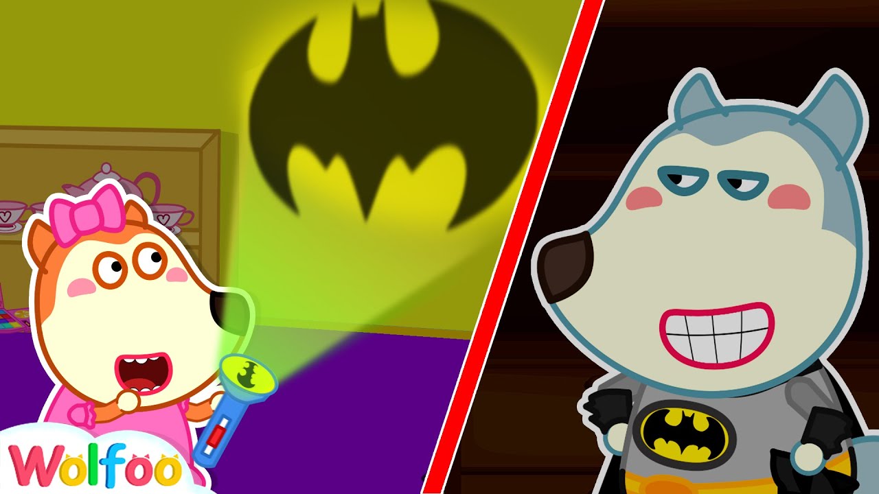 Batman Comes to Rescue - Wolfoo Pretend Play Superhero | Wolfoo Family Kids Cartoon