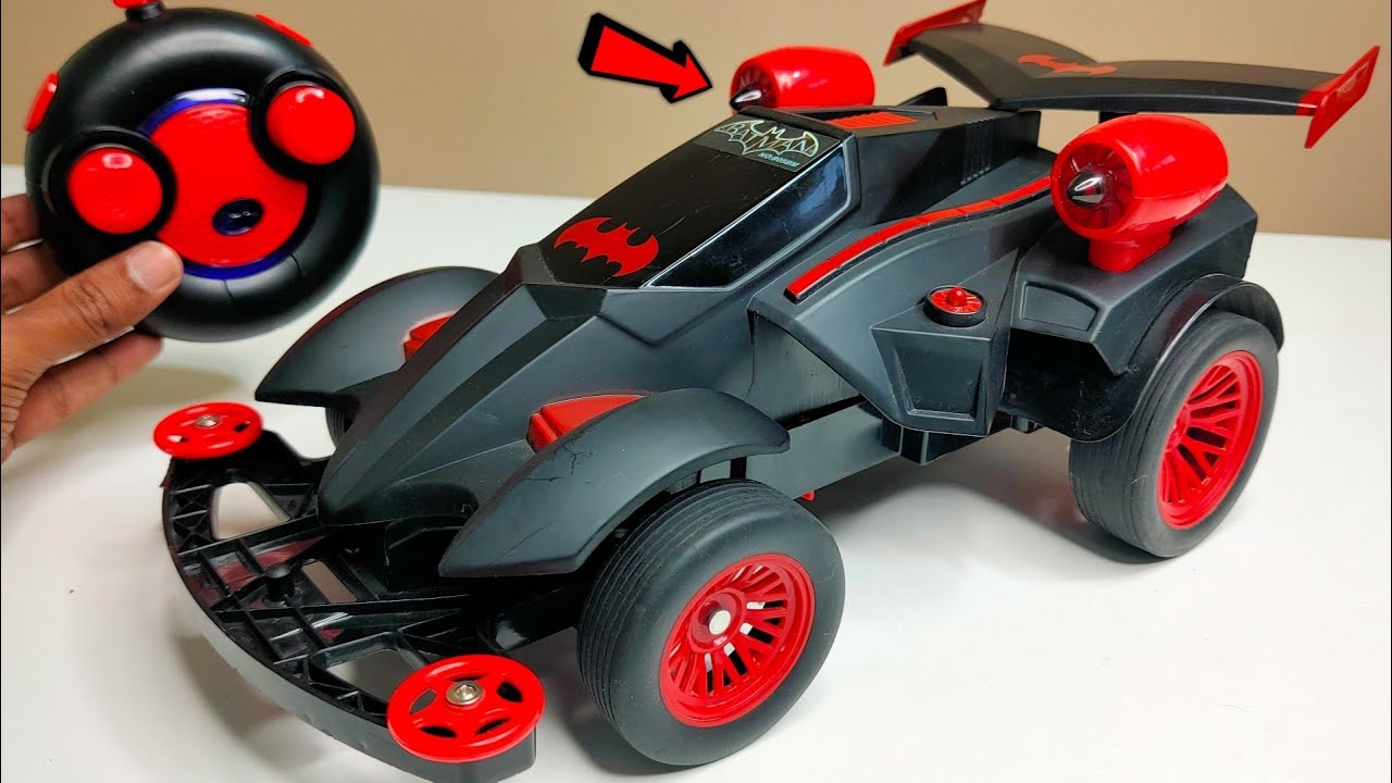 High Speed RC Captain America Car Vs Fastest RC Batman Barmobile Car – Chatpat toy tv