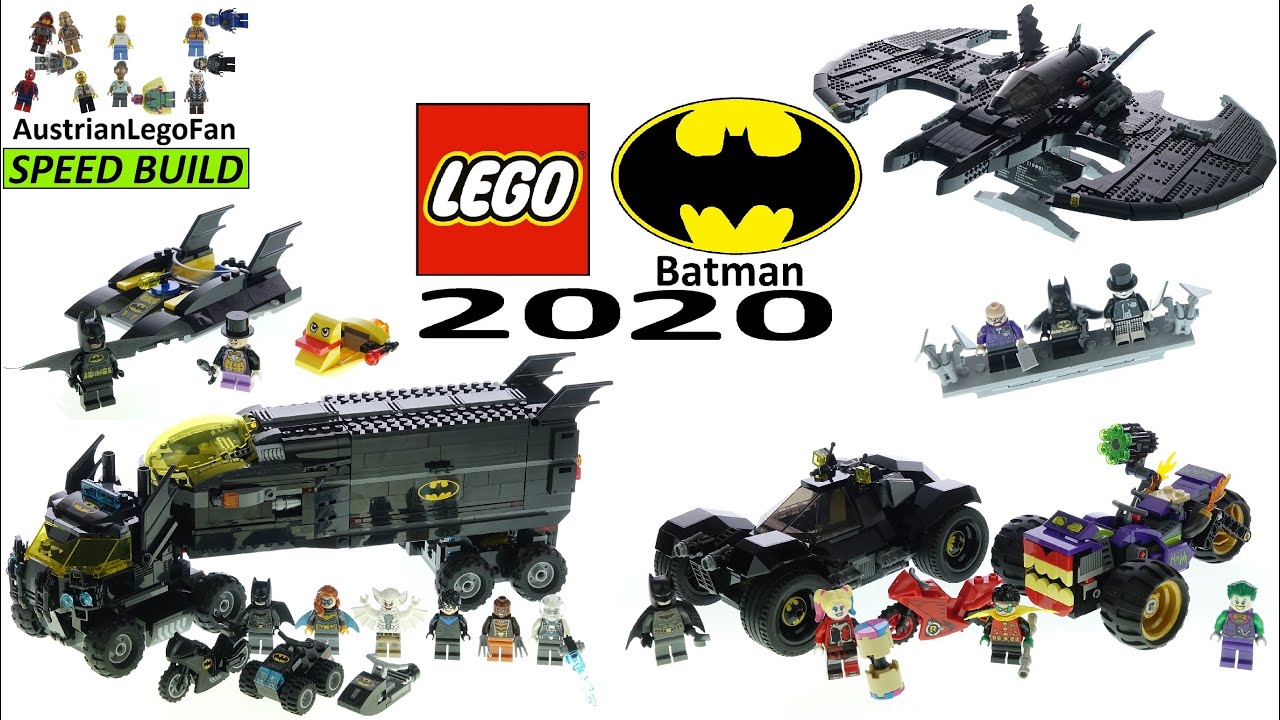 All LEGO Batman 2020 Sets Compilation - Lego Speed Build