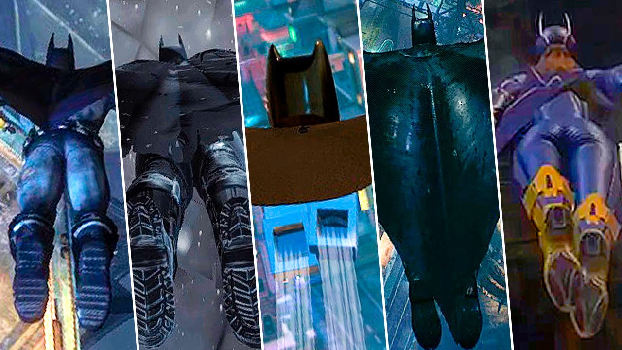 Evolution of Highest Jump in Batman Games 1986 - 2022