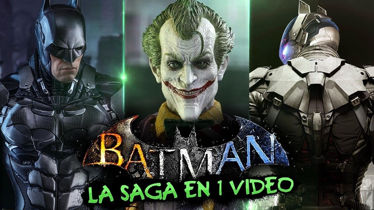 Batman Arkham I La Saga en 1 Video